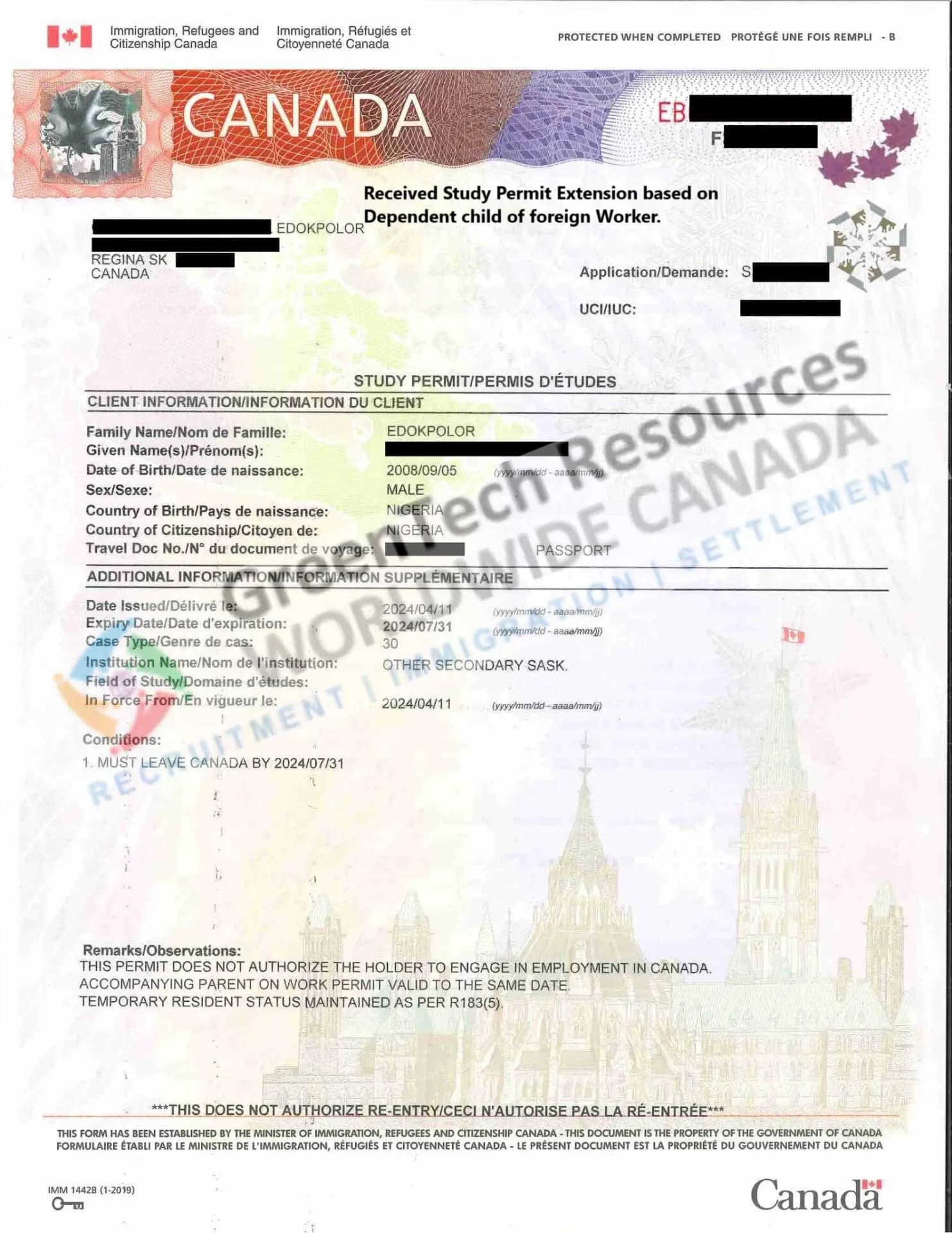 Study Permit