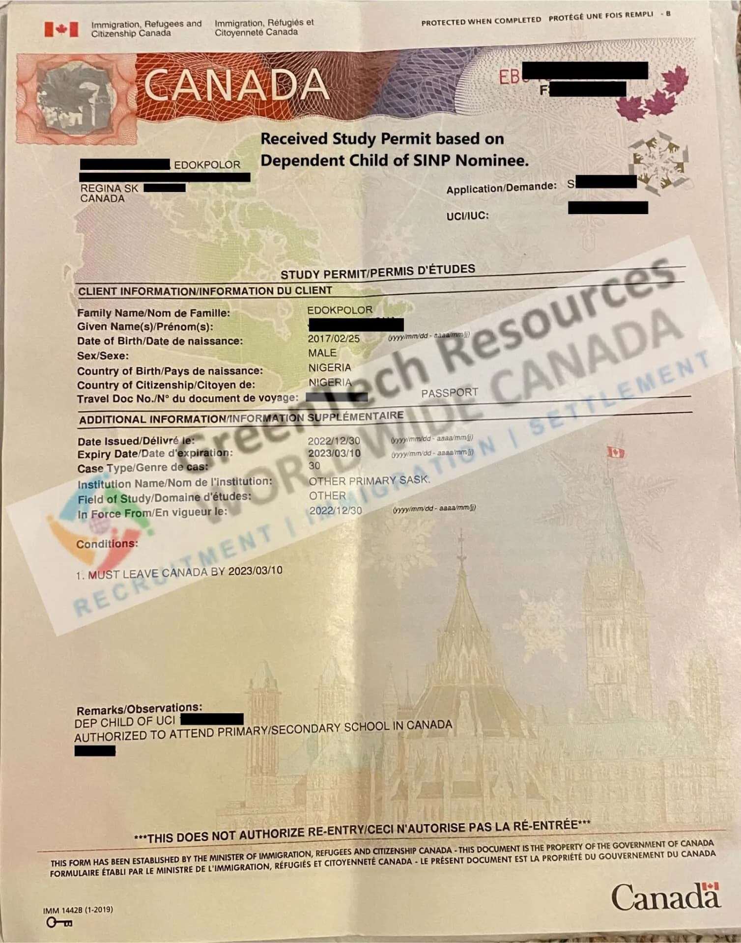Study Permit