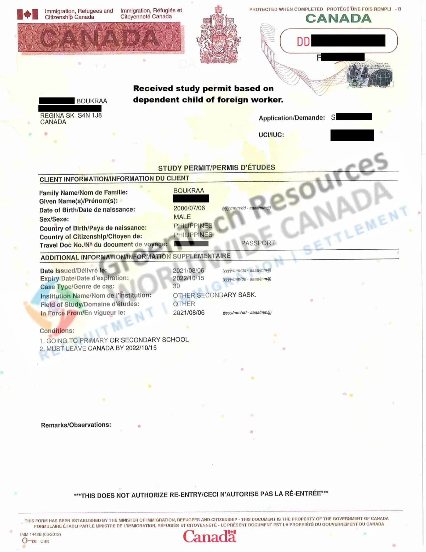 Study Permit